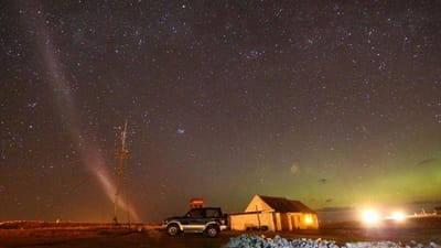 Misteriosa aurora Steve foi vista na Escócia - TVI