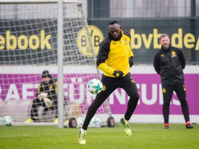 FOTO: as primeiras imagens de Bolt no Borussia Dortmund - TVI