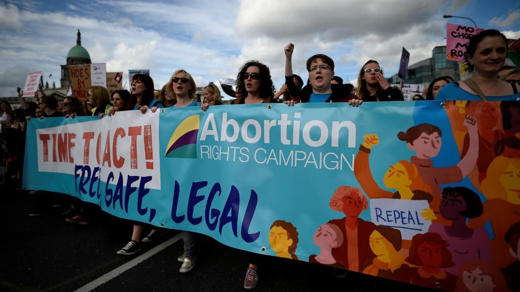 Irlanda - manifestação pela liberalização do aborto