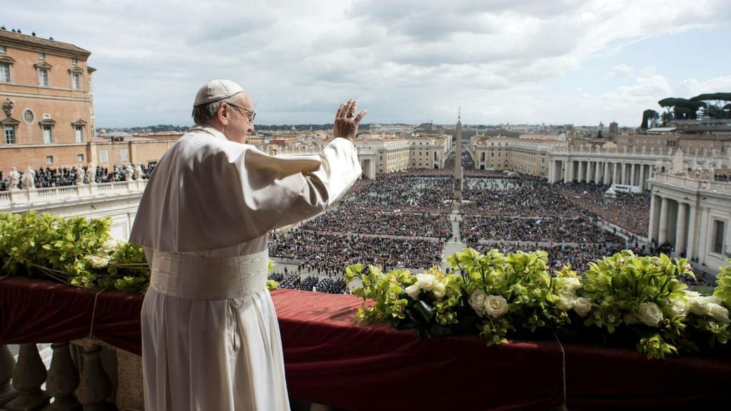 Papa nas celebrações do Dia de Páscoa