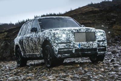 National Geographic vai mostrar testes diários do Rolls-Royce Cullinan - TVI