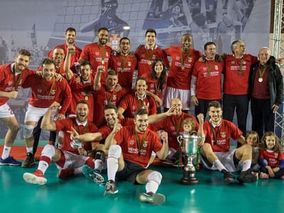 Voleibol: Benfica conquista Taça de Portugal pela 18.ª vez - TVI