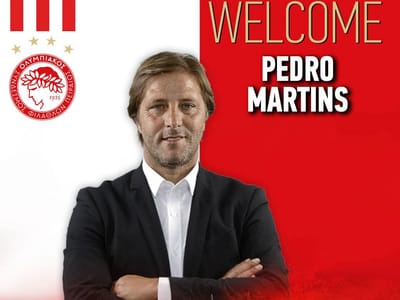 VÍDEO: foi assim a chegada de Pedro Martins à Grécia - TVI