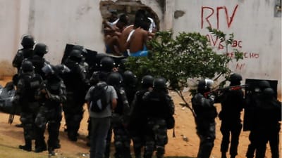Pelo menos 20 mortos em tentativa de fuga de prisão no Brasil - TVI