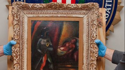 Recuperado quadro roubado de Chagall que vale mais de meio milhão - TVI