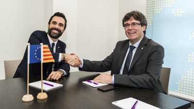 Catalunha: investir Puigdemont “é uma possibilidade que está sobre a mesa” - TVI