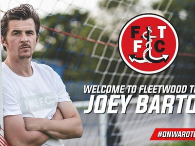 Fleetwood Town anuncia que novo treinador é... Joey Barton - TVI