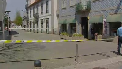 Felgueiras: dono de ouriversaria baleado durante assalto - TVI