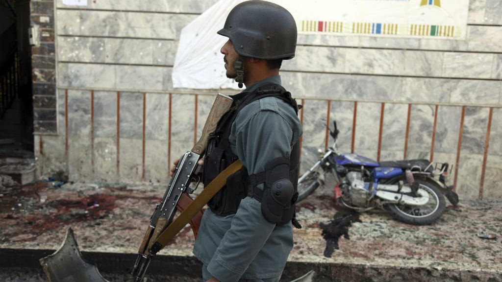 Atentado suicida em Cabul, Afeganistão, 22 de abril 2018