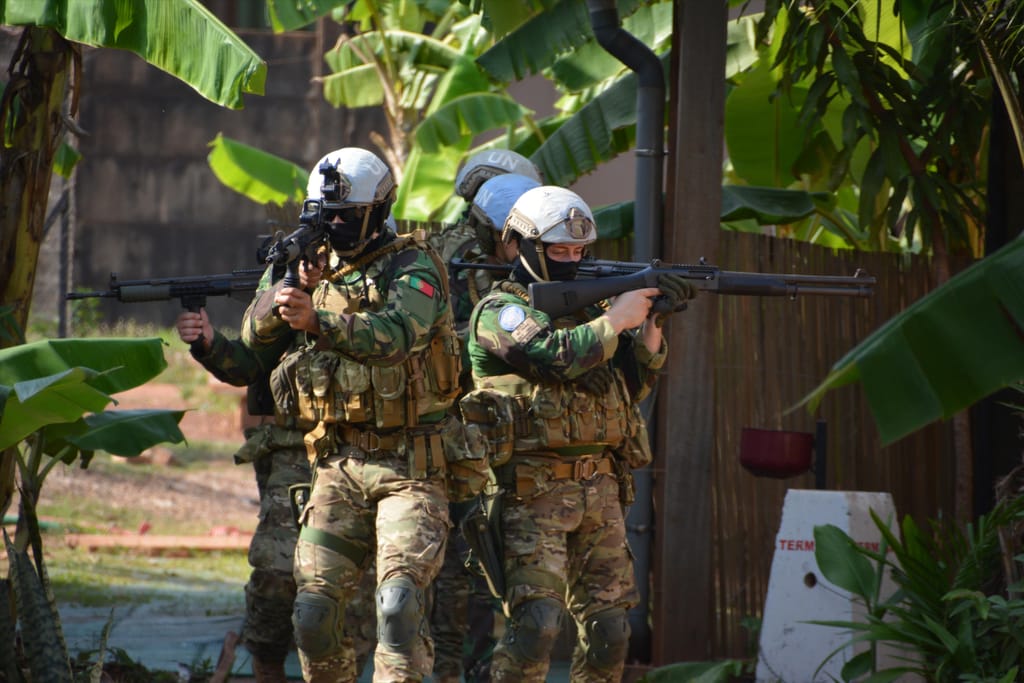 Militares portugueses - República Centro Africana