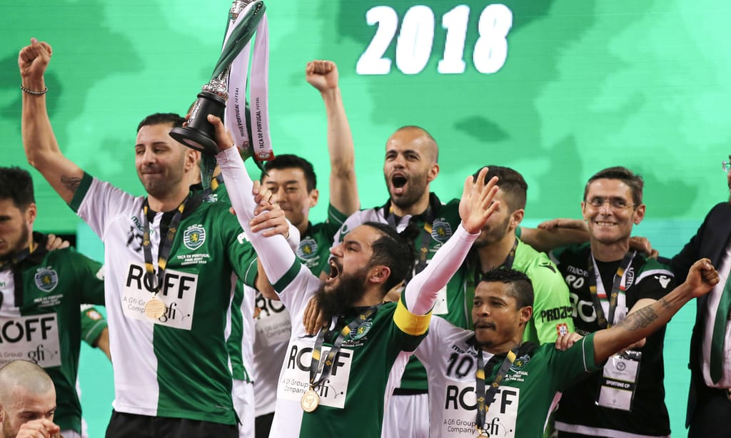 Futsal: Sporting vence Taça de Portugal 