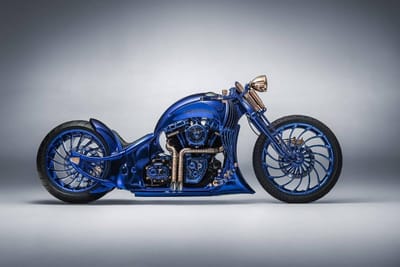 Harley-Davidson Blue Edition: a moto de um milhão e meio de euros - TVI