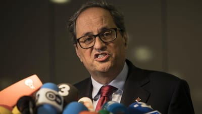 Presidente da Catalunha avisa governo que “não se renderá” - TVI
