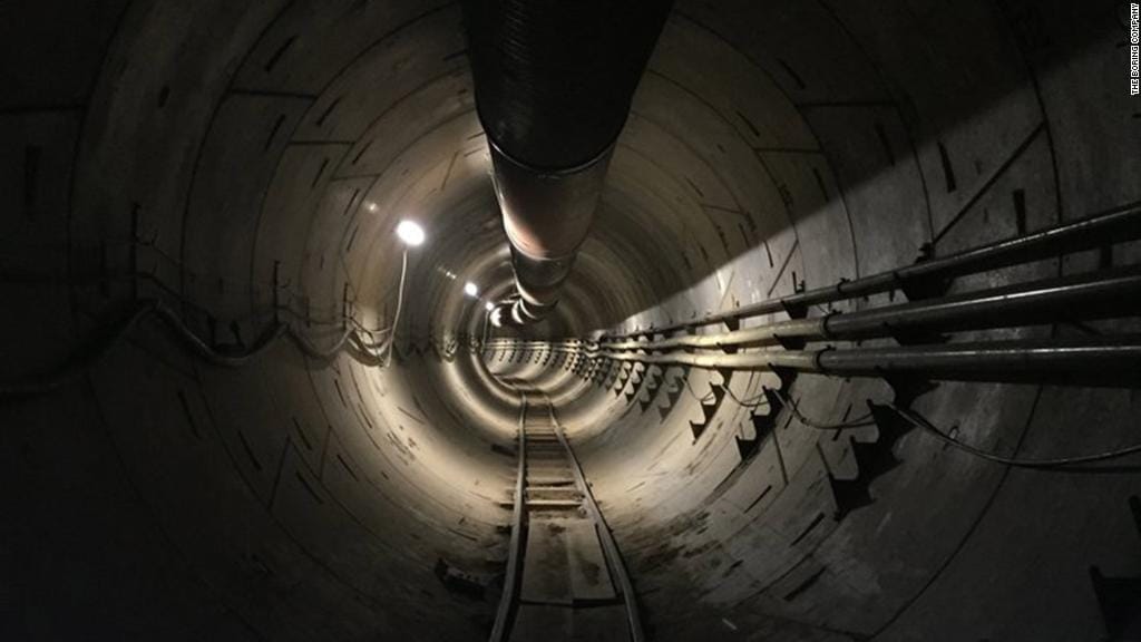 Túneis de alta velocidade em Los Angeles
