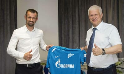 Rússia: Zenit escolhe antigo médio do clube para treinador - TVI