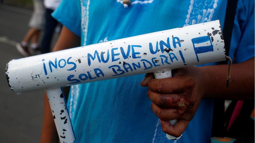 Protestos violentos na Nicarágua