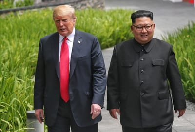 Trump diz que “não há pressa” para a desnuclearização da Coreia do Norte - TVI