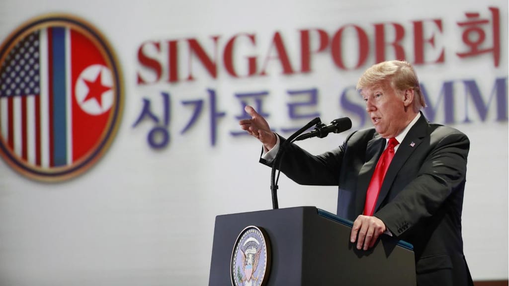 Donald Trump em Singapura