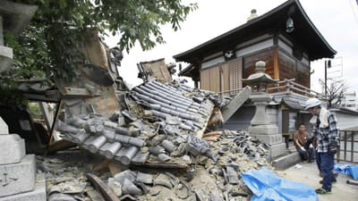 Criança entre os três mortos em sismo no Japão - TVI