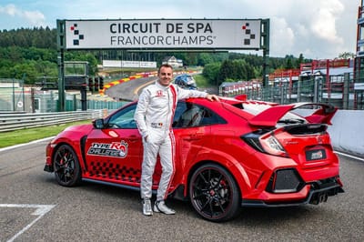 Honda Civic Type R alcança novo recorde em Spa-Francorchamps - TVI
