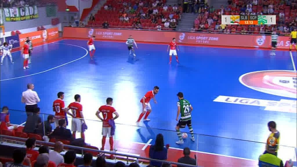 Futsal: o resumo do triunfo do Benfica sobre o Sporting, que empata a final