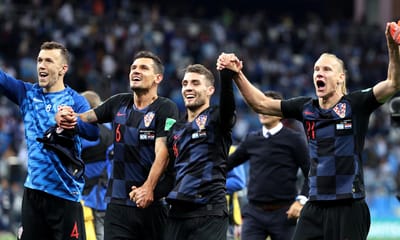 VÍDEO: croatas loucos após o 3-0 sobre a Argentina - TVI