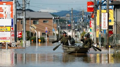 Chuvas torrenciais já fizeram 75 mortos e 68 desaparecidos no Japão - TVI