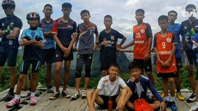 Barómetro da semana: a equipa de futebol infantil da Tailândia - TVI