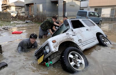 Chuvas torrenciais já causaram mais de 100 mortos no Japão - TVI