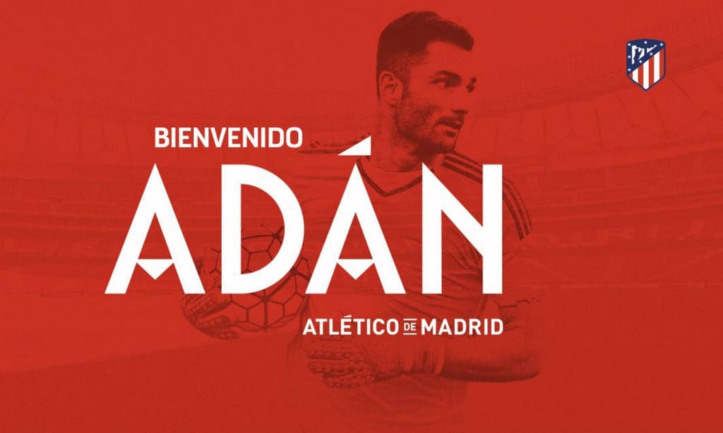 Adán (twitter Atlético de Madrid)