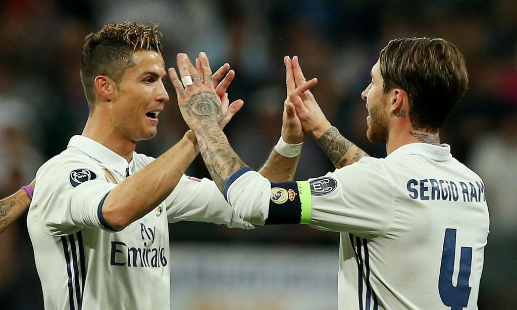 Ramos e Ronaldo (Reuters)