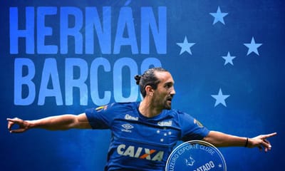 Ex-Sporting, Hernan Barcos deixa Cruzeiro - TVI
