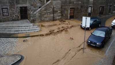 Chuva e granizo provocam inundações e estragos em Vila Pouca de Aguiar - TVI