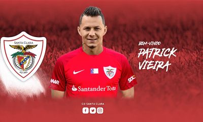 OFICIAL: Patrick Vieira deixa Benfica e assina pelo Santa Clara - TVI