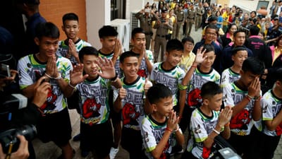 Tailândia: 'javalis' tiveram alta e têm "um espírito forte" - TVI