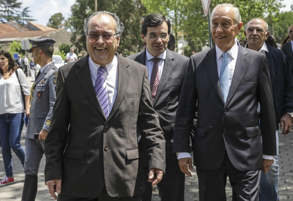 Cirugião Manuel Antunes, Adalberto Campos Fernandes e Marcelo Rebelo de Sousa