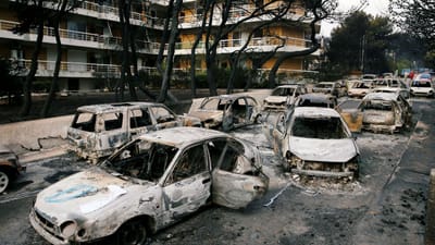 Não há portugueses entre as vítimas dos incêndios na Grécia - TVI