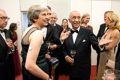 Marcelo esteve com Theresa May na ópera e acha que Brexit vai ser afinado - TVI