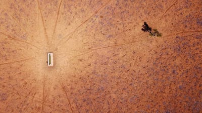Seca extrema na Austrália é “peça de arte” cheia de cor e textura - TVI