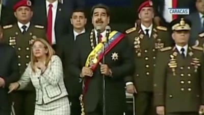 Maduro acusa Colômbia de ordenar ataque de que foi alvo - TVI
