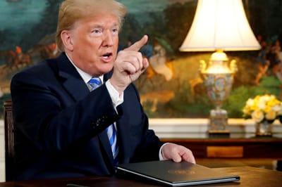 Trump assinou ordem executiva que repõe sanções contra o Irão - TVI