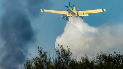 Aviões de combate a incêndios de Vila Real passam para Mirandela até reabertura do aeródromo - TVI