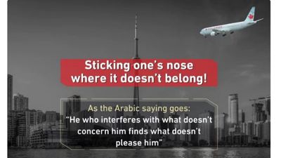 Grupo saudita faz montagem que sugere 11 de setembro no Canadá - TVI