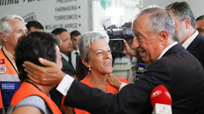 Incêndios: Marcelo diz que ainda não é o momento para balanços - TVI