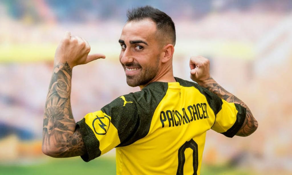 Paco Alcácer - foto site B. Dortmund