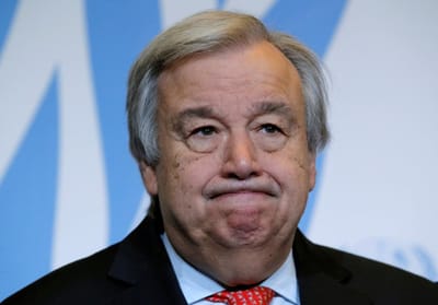Guterres diz que mundo tem dois anos para agir contra mudanças climáticas - TVI