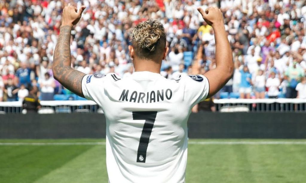 Mariano Diaz - twitter Real Madrid