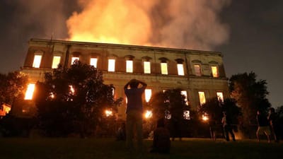 Museu Nacional do Brasil não tinha seguro nem brigada contra incêndios - TVI
