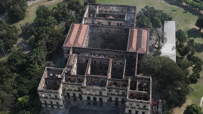 Governo do Brasil anuncia plano de recuperação do Museu Nacional - TVI