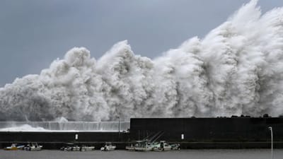 O mais violento tufão dos últimos anos já matou nove pessoas no Japão - TVI